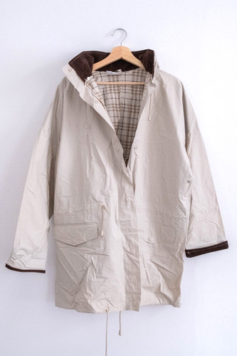 Vintage 100 pvc regenjacke - vintage, 100%