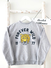 orig. ★ CYRILLUS ★ Sweatshirt 12 eher 146 152 +FOREVER WILD+ DESIGNER