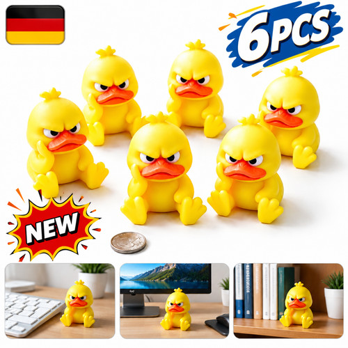 Stk wütende ente figur 3d - figur,