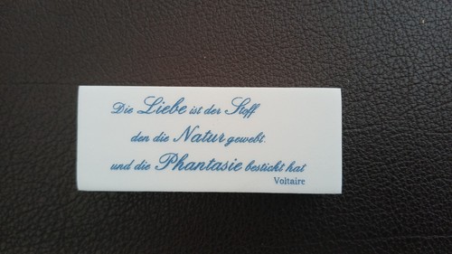 Blanche stempel die liebe - blanche,