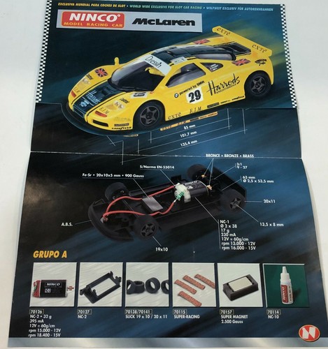 Ninco katalog broschüre slot - ninco,