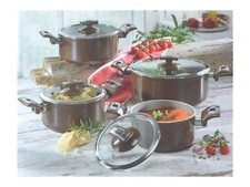 BEEM Nobilis Premium, 8-tlg. Kochset mit champagnerfarbigen ILAG Ultimate Premiu