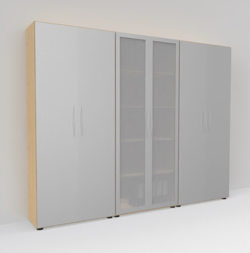 Büro schrankwand 3tlg 240 - 240, cm
