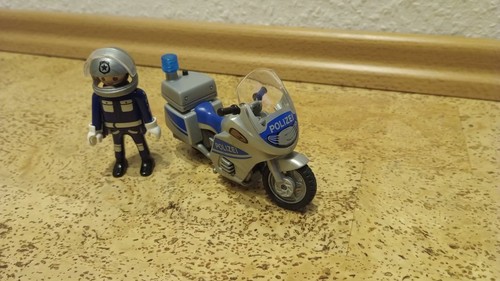 Playmobil polizei motorrad mit - playmobil, polizei-motorrad