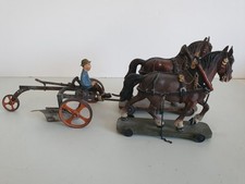 Elastolin Lineol Pferdegespann