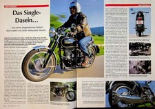 Oldtimer Praxis 2467) Velocette Venom in einer seltenen Vorstellung auf 4 Seiten