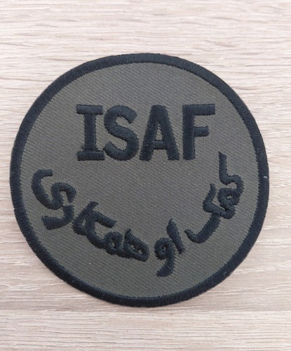 Isaf patch nato afghanistan - patch,
