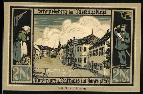 Notgeld schmiedeberg - notgeld, im