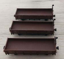 Technomodell H0e 3x Güterwagen offen der K.Sächs.Sts.E.B.