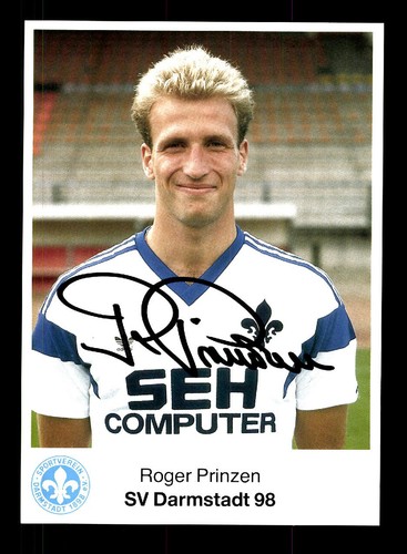 Roger prinzen autogrammkarte - roger,