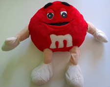 M&M mms Kuscheltier Plüschtier Werbefigur Süßigkeiten Smarties Mars ca. 40 cm