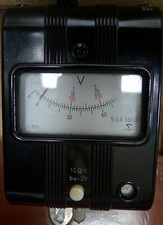 Gossen 9.64-1560 Elektrisches Messgerät Volt-/Amperemeter 3-30-90Volt & 300mA