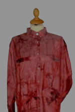 Stone - Wash - Seidenhemd Größe M