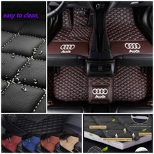 Matten Für Audi Q3 Q5 Q7 Q8 SQ5 Auto- Fußmatten 2007-2024 All Wetter Automatten