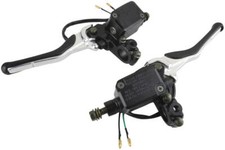 Set Bremspumpe rechts links f. Yamaha AEROX YQ50 L BJ 02-08 MBK NITRO 5BR SA141