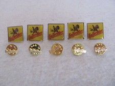10 Hasseröder Bier Brauerei Pins - 2 verschiedene - 1 cm / 1,8 x 1,8cm -NEU+OVP