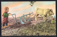 Ansichtskarte Eine Puppe als