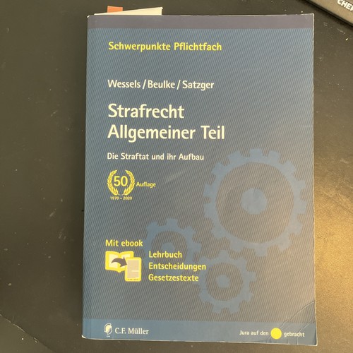 Strafrecht allgemeiner teil - strafrecht,