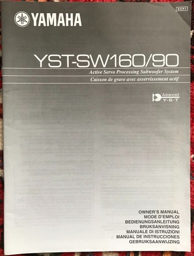 Yamaha yst sw160 - yamaha, yst-sw160/90