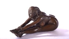 Bronzefigur Erotik Nackte Frau Bronze Akt Nude