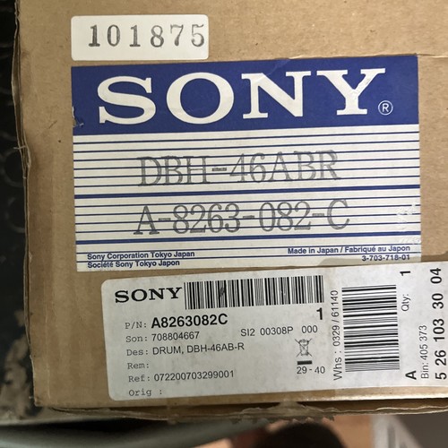 Sony drums bvw betacam 65p - sony,