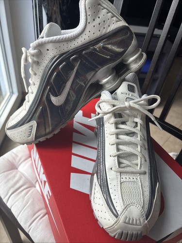 Nike shox weiß grau - r4,, weiß,