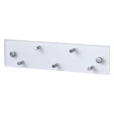 Schlüsselboard Glas Edelstahl