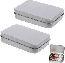 2 Stück Blechdosen mit