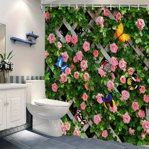 Rose vine bambus zaun - bambus,