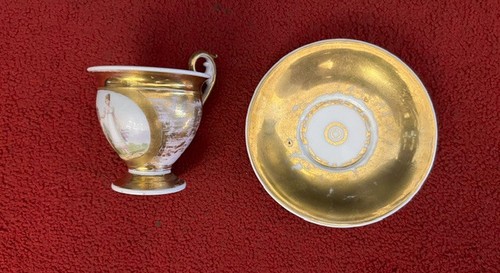 Porzellan tasse mit - porzellan,,