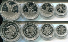 MEXICO 1994 - 1/20, 1/10, 1/4