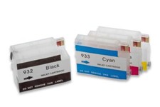 4x CISS Tintenpatronen für HP