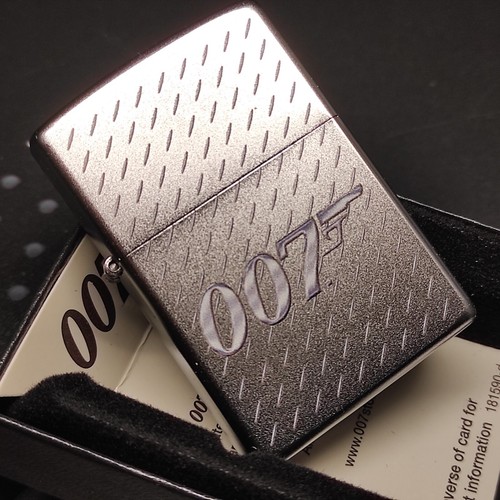 Zippo james bond 007 chrome - zippo, ,