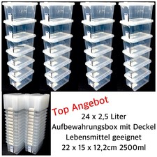 Aufbewahrungsbox mit Deckel 24