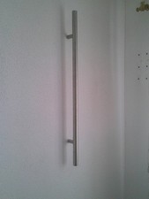 Stoßgriff Edelstahl gerade