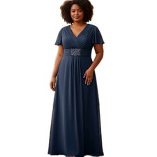Sheego Damen Abendkleid