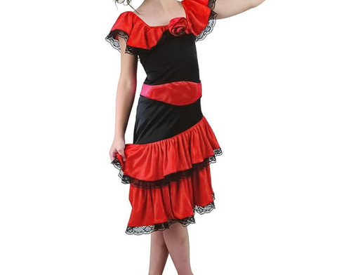 Flamenco kleid kinder - kleid, |