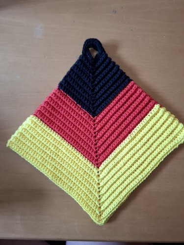 Gehäkelte topflappen aus - topflappen,