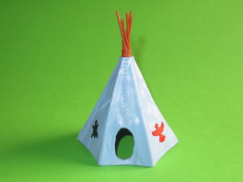 Timpo toys indianer tipi - timpo,