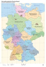 Deutschlandkarte - , (politisch)