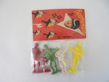 4 Vintage PVC Figurines The