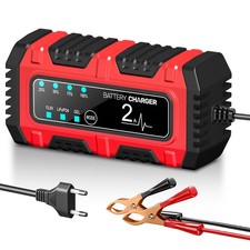 Autobatterie Ladegerät Intelligentes Batterieladegerät 2A 12V KFZ LKW PKW