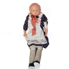 Alte Schildkröt Puppe 43 cm