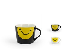 Smiley kaffeebecher aus - kaffeebecher,