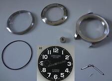 Uhrengehäuse-Bausatz für Unitas CHEZARD Zifferblatt 02 schwarz #2012