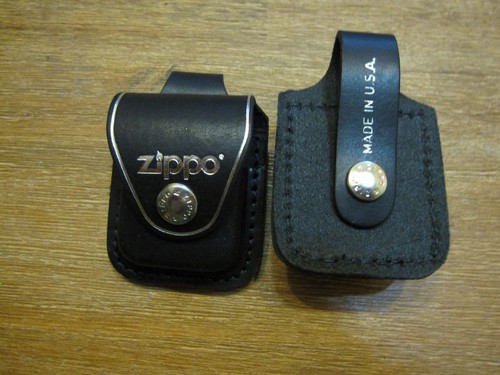 Original zippo echt leder - zippo,