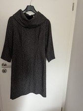 Feminin Elegant Stoff Kleid Grau  38/40
