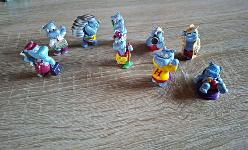 Happy hippos tierfiguren - hippos,