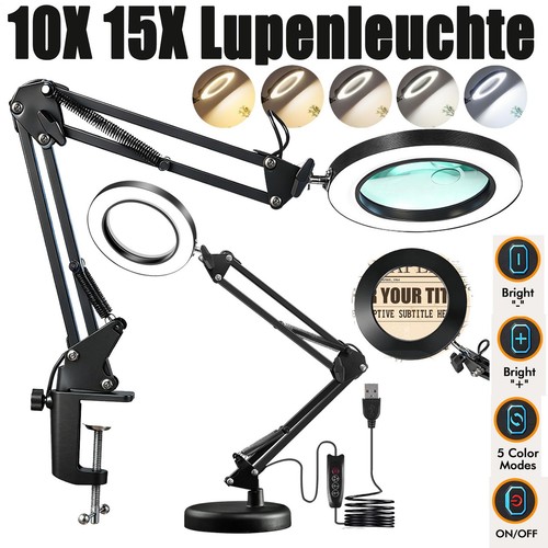 Led lupenleuchte 15 - 10,