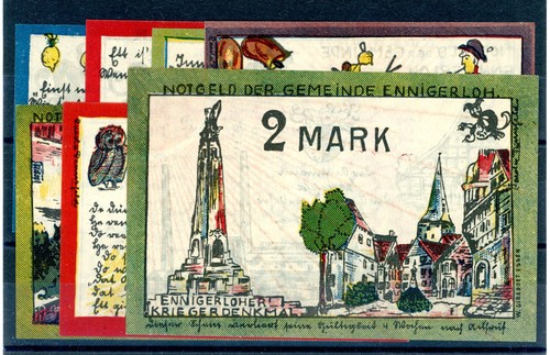 Ennigerloh scheine notgeld - 7,